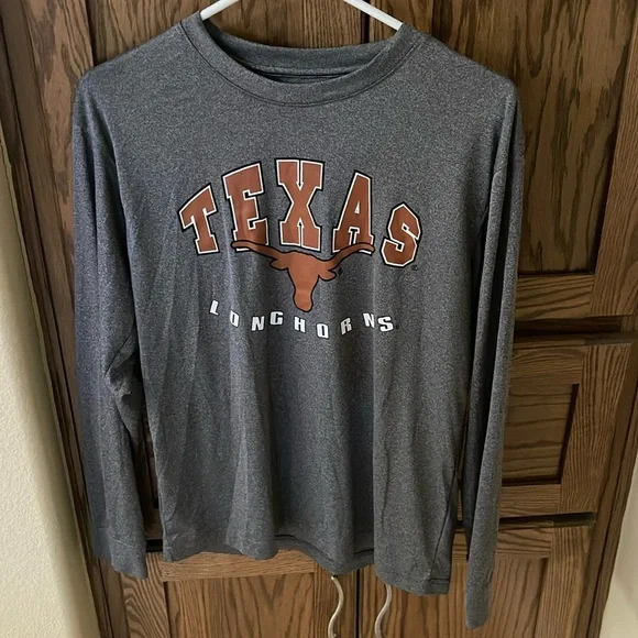 Texas Longhorns Long Sleeve Shirt Youth XL (20) - Picture 1 of 4